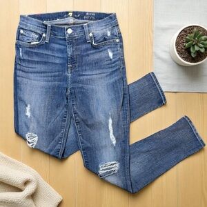 🌟 7 For All Mankind “The Ankle Skinny” Jeans – Size 26 🌟